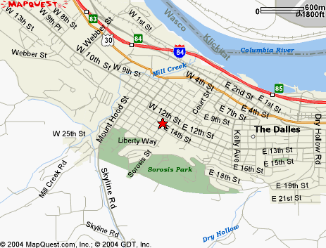 map of Rorick House location