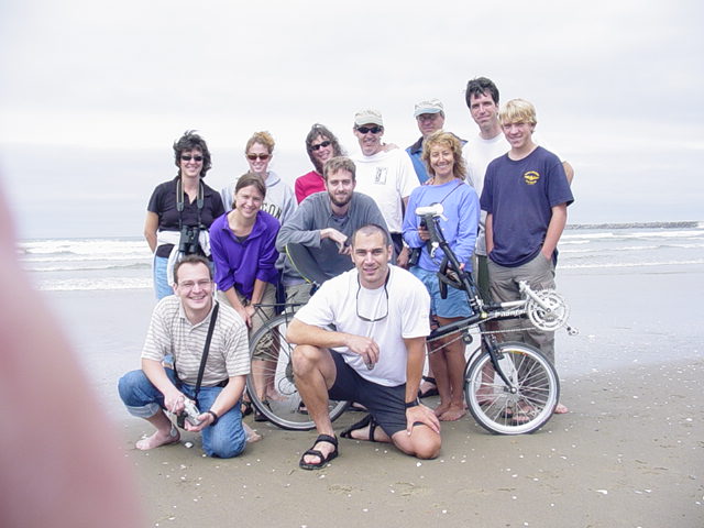 Group photo at South Jetty